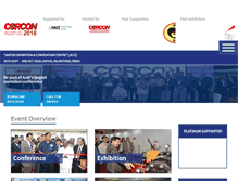 Tablet Screenshot of corcon.org